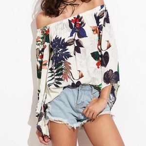 Off the shoulder top